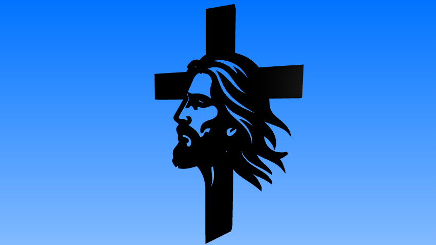 3D print jesus on the cross