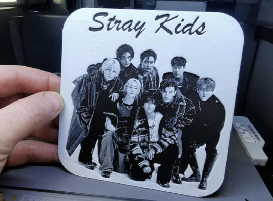 Stray Kids 3D Printed Photo, Customisable with Name Option, Gift Item