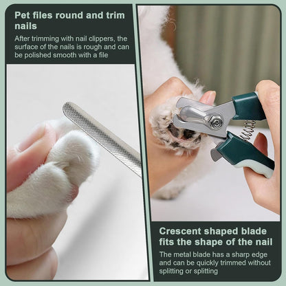 PetsBuzz® 8 Brushes Dog Grooming Kit Bag Deshedding Brush massage and Flea Brush, Nail Clipper and Nail File and Toothbrush with Collapsible dog Bowl for dogs and cats
