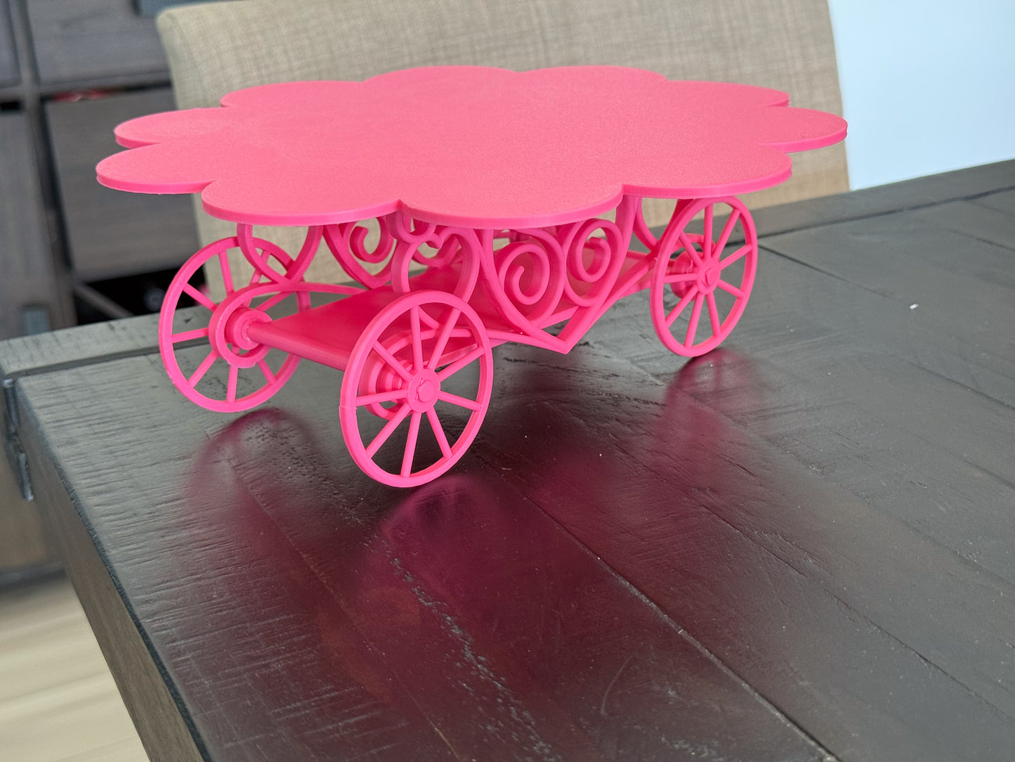 Princess Carriage Dessert Tray/Centerpiece 3d print